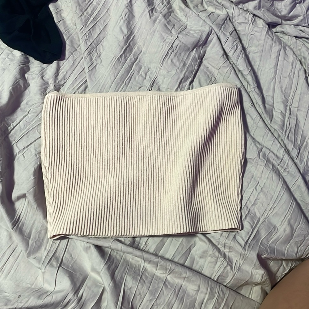White tube top